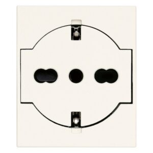 Presa Schuko Universale Bianco